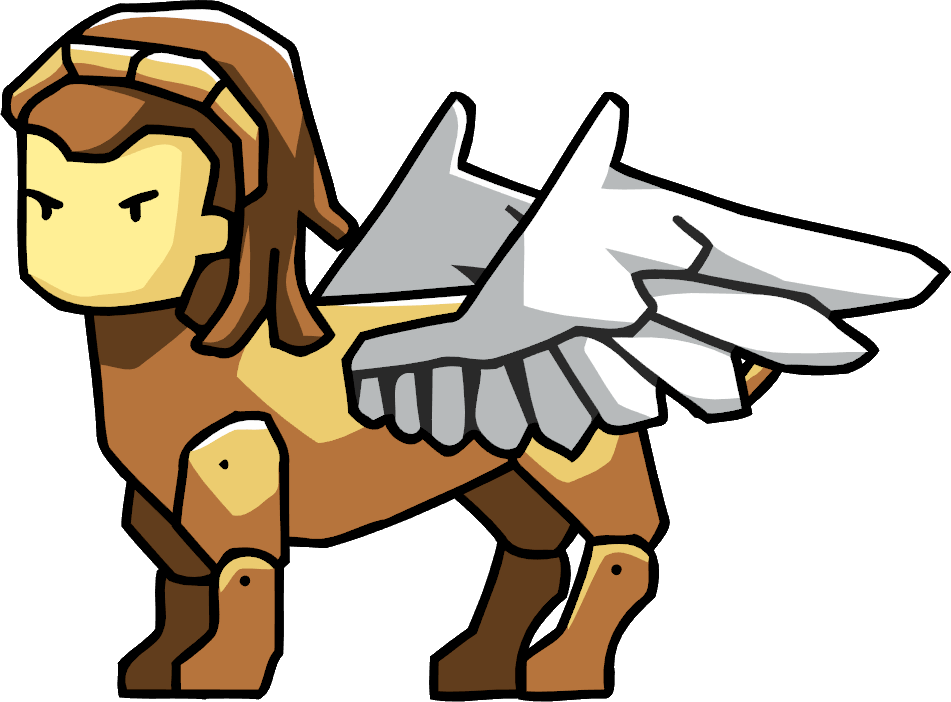 Sphinx - Scribblenauts Unlimited Mythical Creatures (951x702)