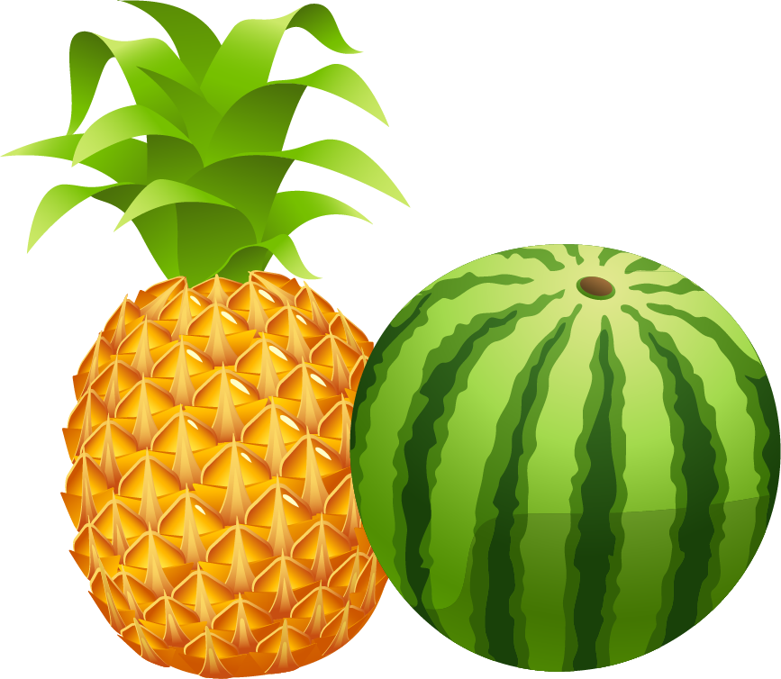 Pineapple Royalty-free Clip Art - Pineapple Vector (867x754)