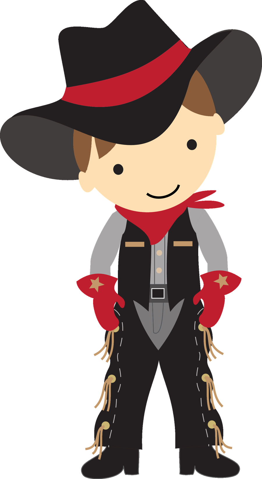 Woman Clipart Cowboy - Cowboy Clipart Png (900x1643)