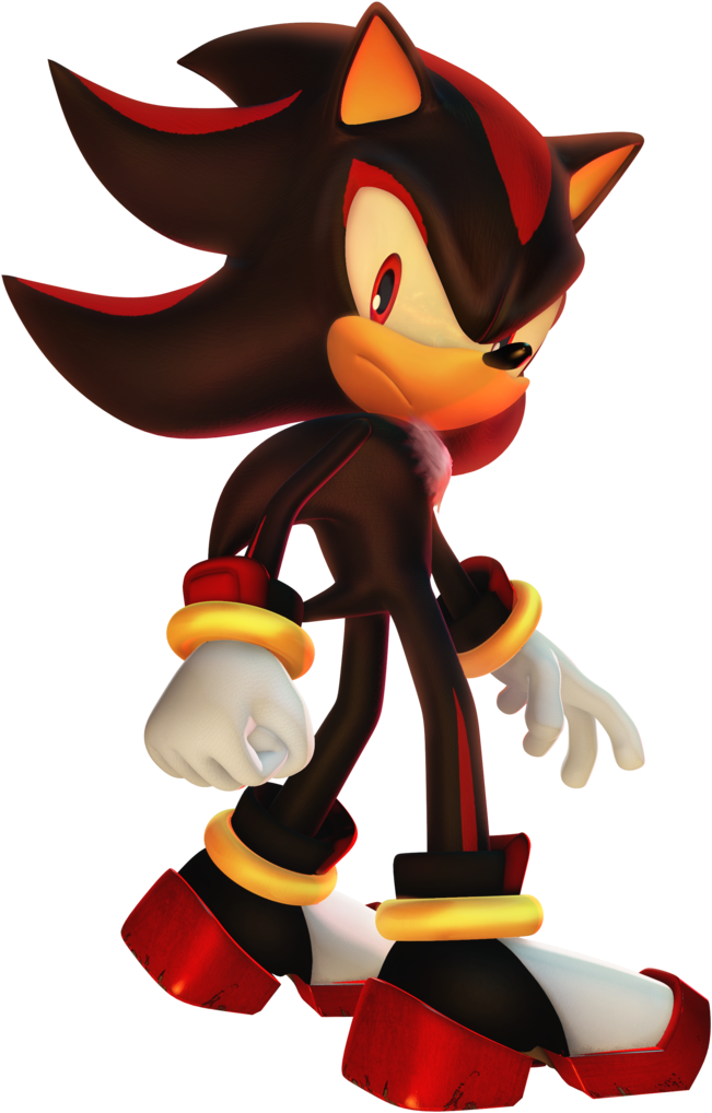 Shadow, Sonic Forces Render By Nibroc-rock - Super Smash Bros Brawl Sonic (1024x1024)