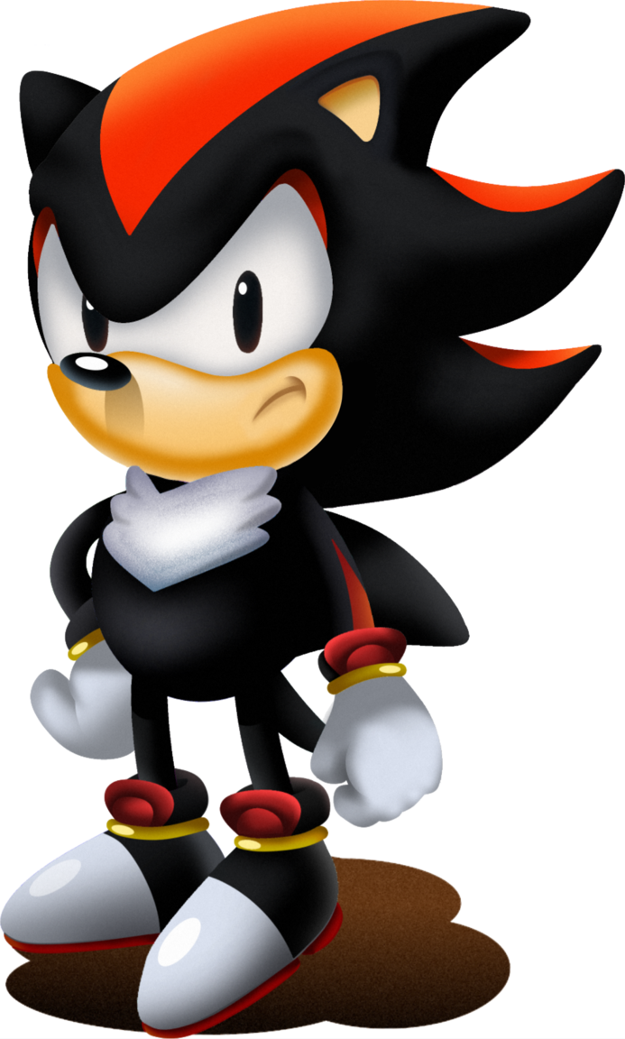 Classic Shadow The Hedgehog By Theleonamedgeo - Classic Shadow The Hedgehog (693x1152)