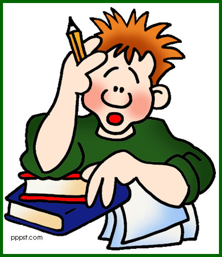 Tuesday Table - Homework Clip Art (441x509)
