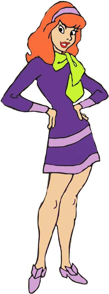 Daphne Blake W/o Pink Tights By Darthraner83 - Daphne Blake Scooby Doo (466x992)