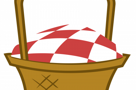 Picnic Clipart Transparent Background - Picnic Basket Clipart (450x300)