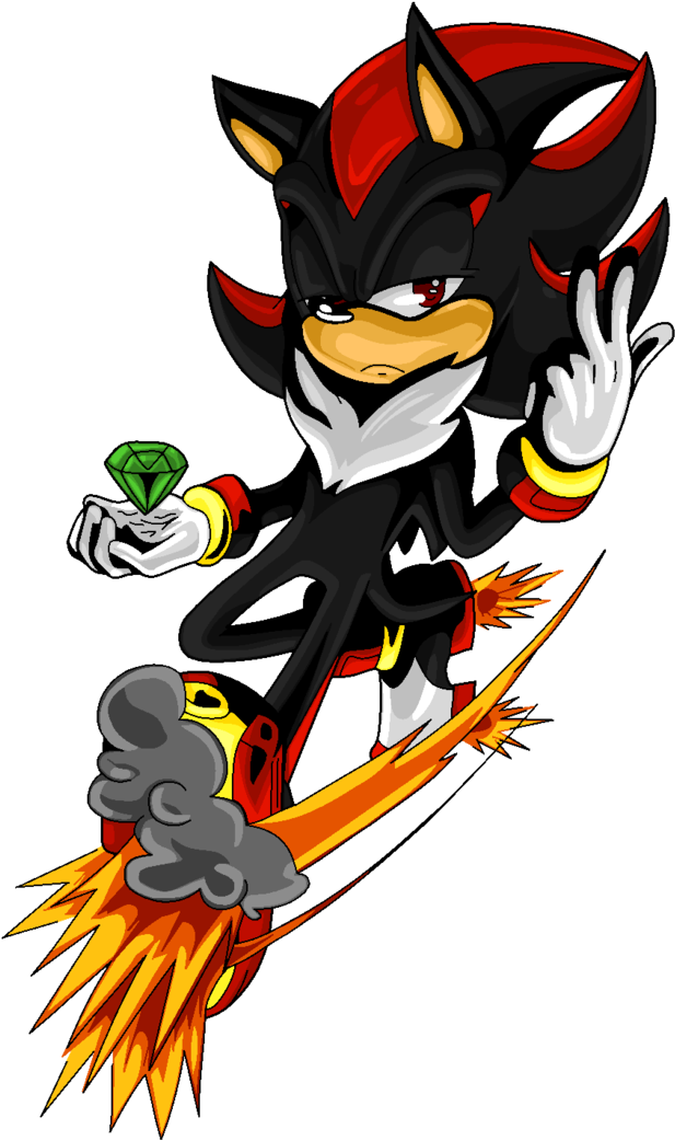 Shadow The Hedgehog By Shyamiq - Shadow The Hedgehog Feet (748x1069)
