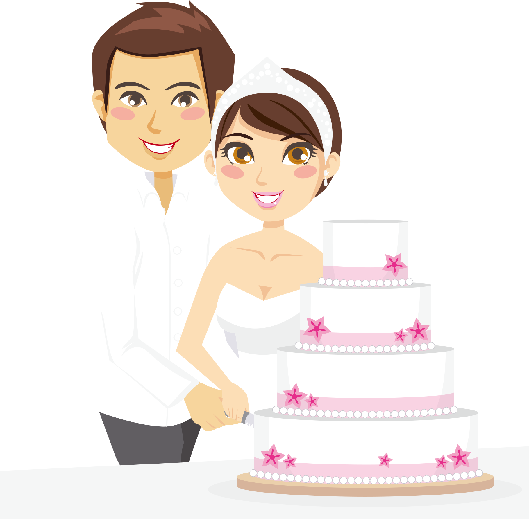 新郎新娘切蛋糕 - Wedding Cake (1820x1788)