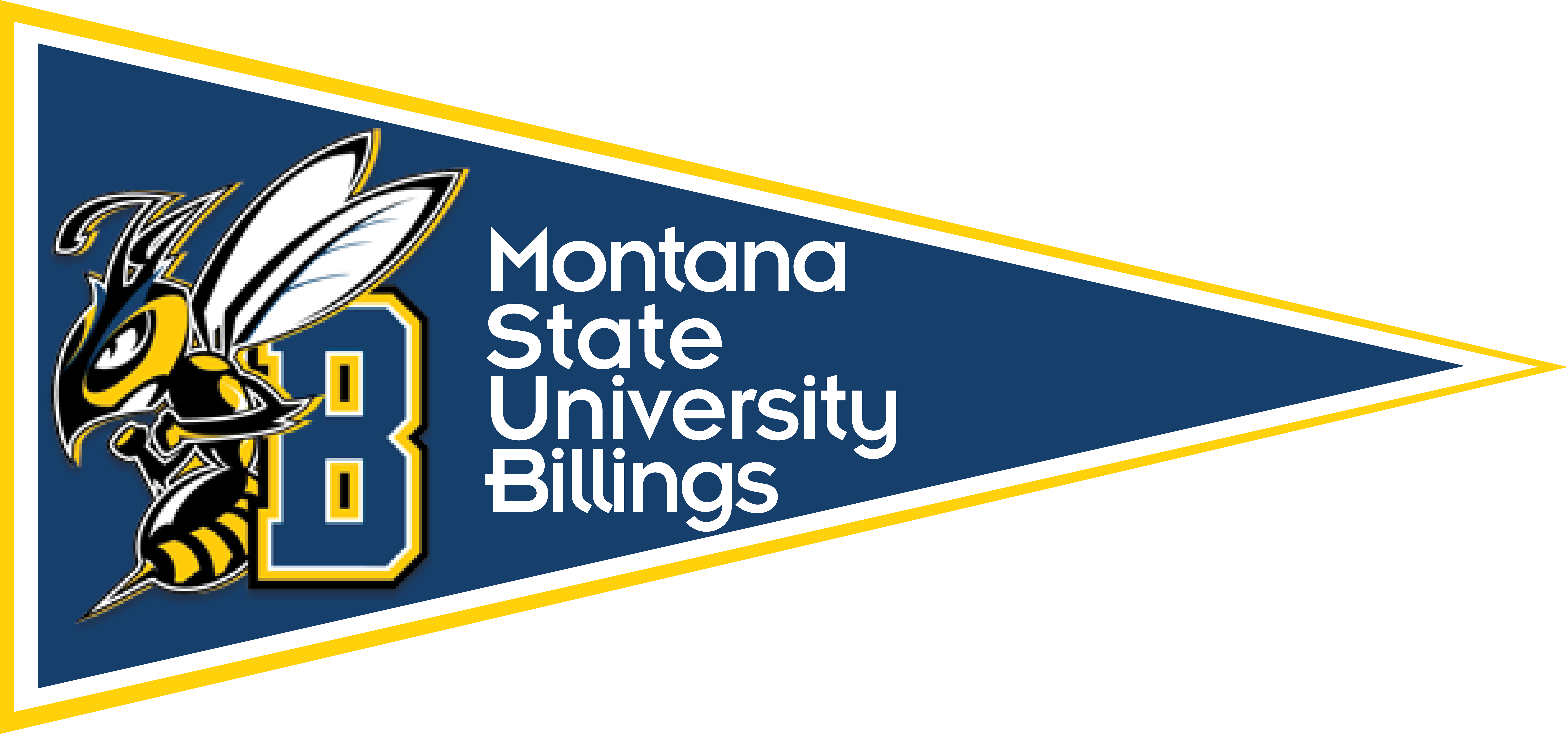 Montana State University Billings Pennant - Montana State University Billings (10000x4682)