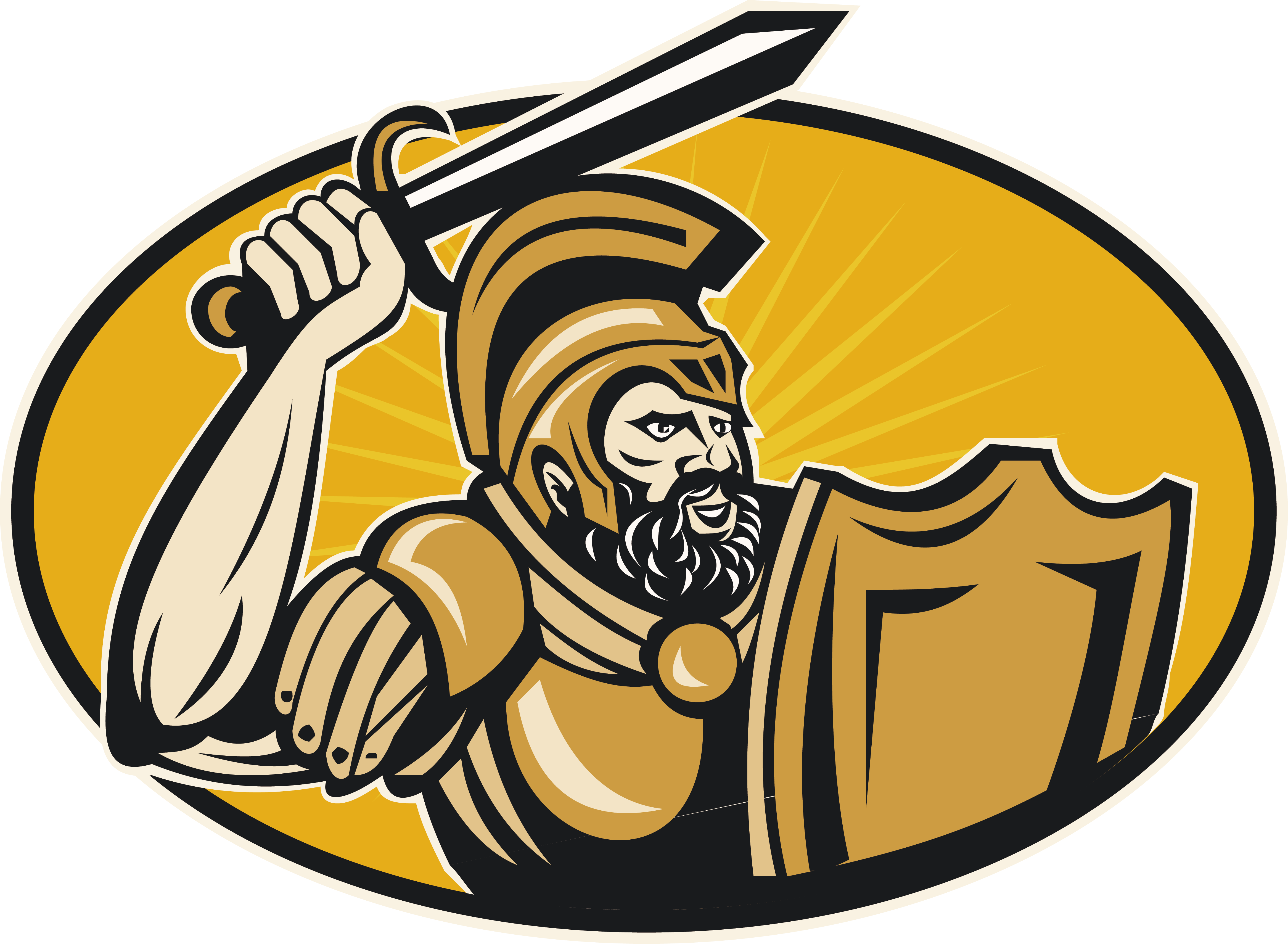 Cartoon Combat Soldier Illustration - Centurion (4665x3419)