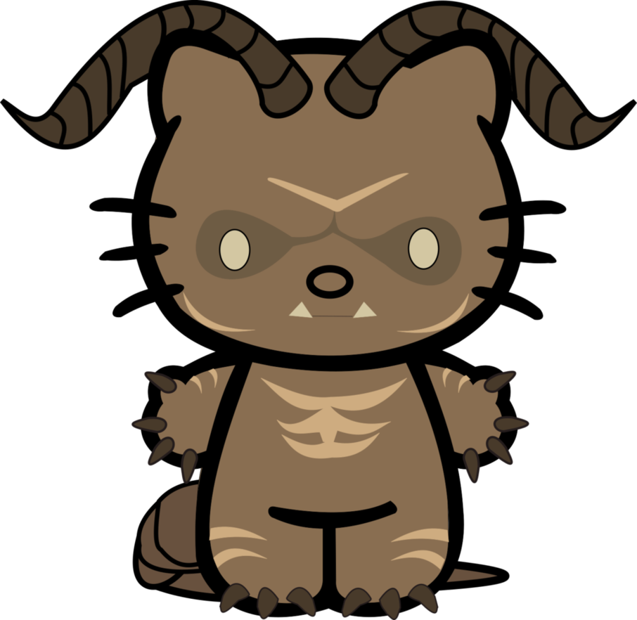 Hello Kitty X Death Claw By Xhellonikkix - Hello Kitty Tim Burton (906x882)
