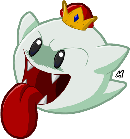 King Boo By Dashal On Deviantart - Boo King (595x571)