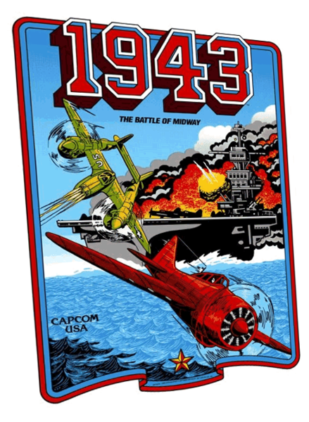 1943 Side Art - 1943 Arcade (439x600)