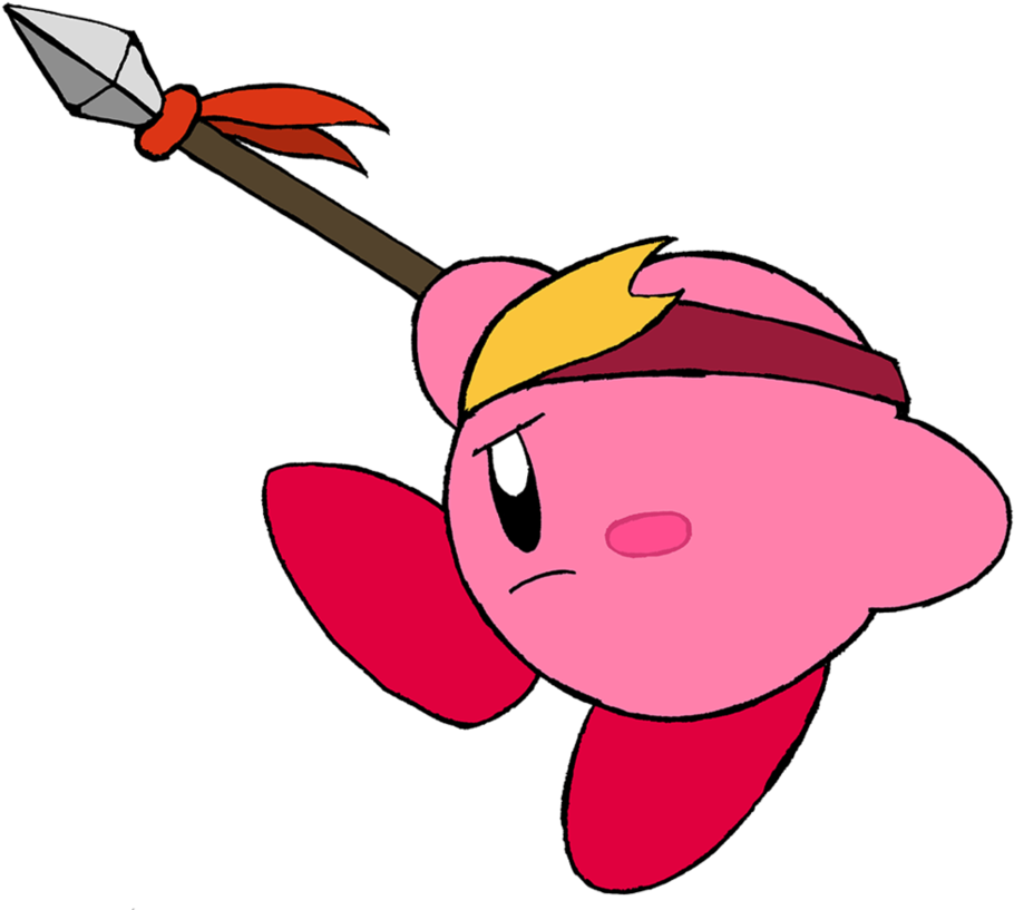 Spear Kirby By Orangecoatsale - Spear Kirby (956x835)