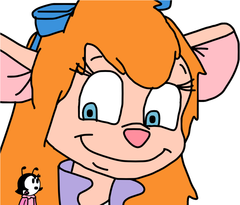 Gadget Hackwrench With June Bug By Marcospower1996 - Cartoon (1001x798)