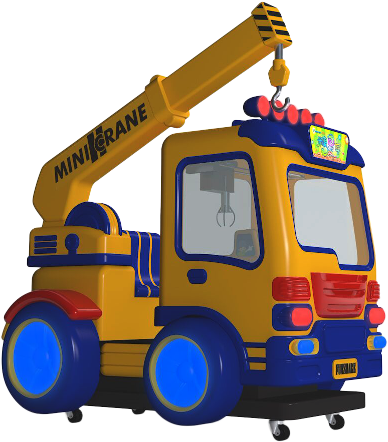 Kiddy Ride Funshare Candy Car Arcade Game Machine Crane - Car (838x936)