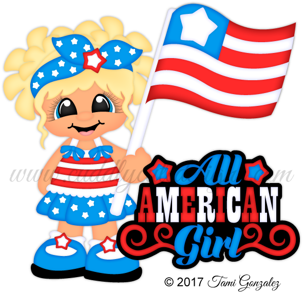 All American Girl - Page Layout (600x600)
