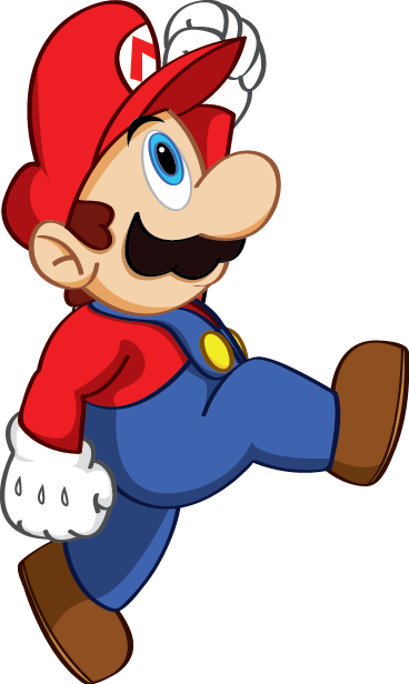 Jump - Mario Jump Png (368x616)