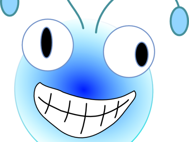 Bug Clipart Face - Bug Cartoon Shower Curtain (640x480)