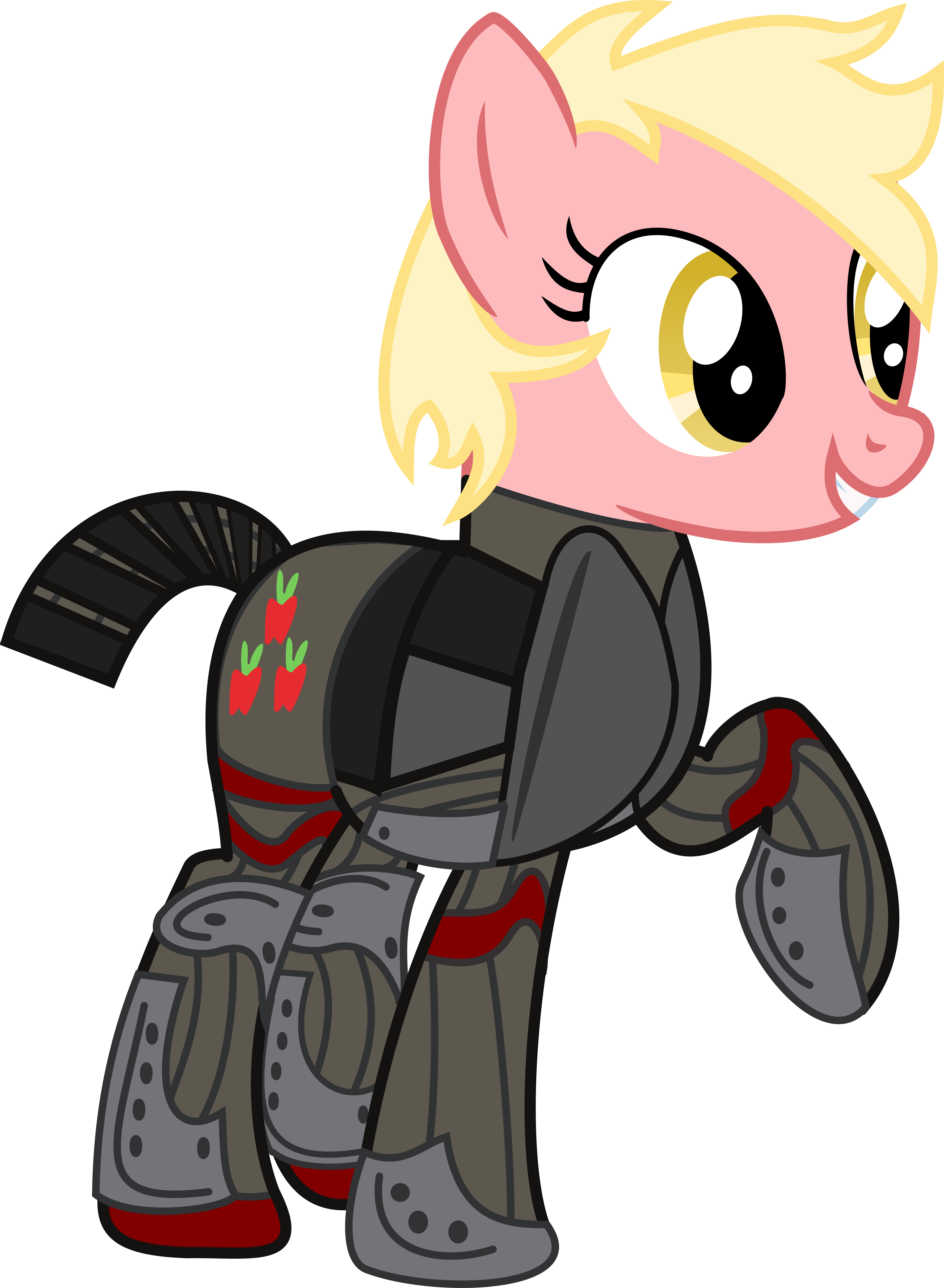 Applejack's Rangers, Armor, Artist - Pinkie Pie (4000x5460)