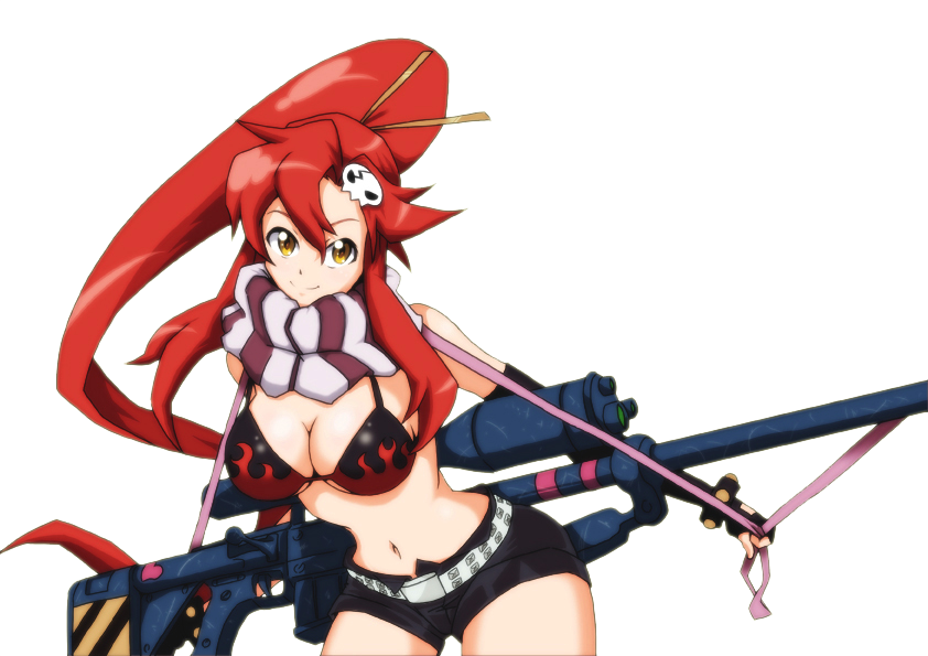Yoko Render 2 By T4rn1sh - Gurren Lagann (842x595)