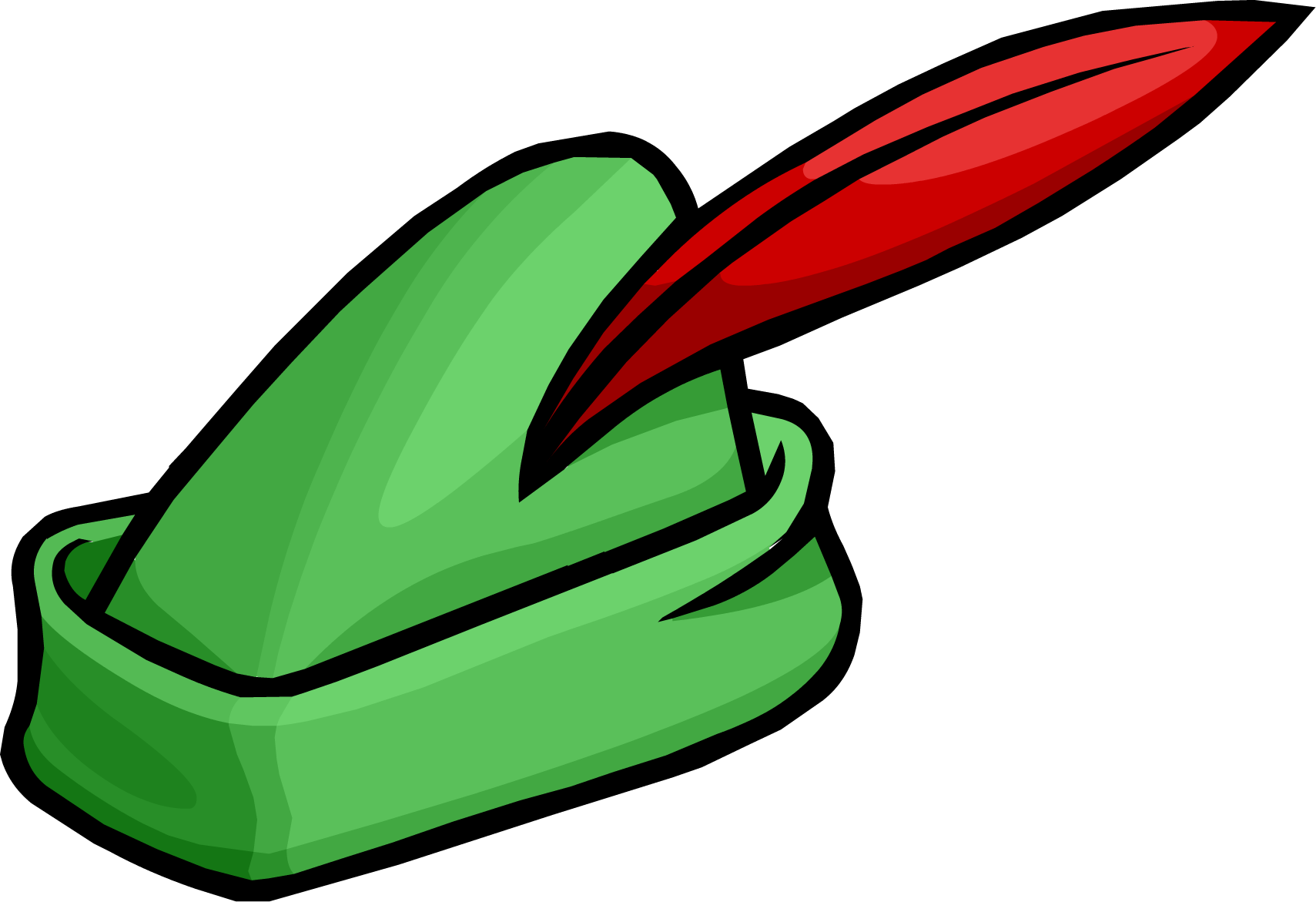 Woodsman's Hat - Robin Hood Hat Png (1709x1171)