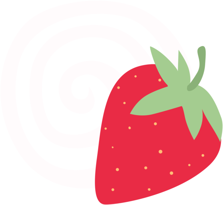 Berry Pointer's Cutie Mark By Foreshadowart - Strawberry Swirl Cutie Mark (894x894)