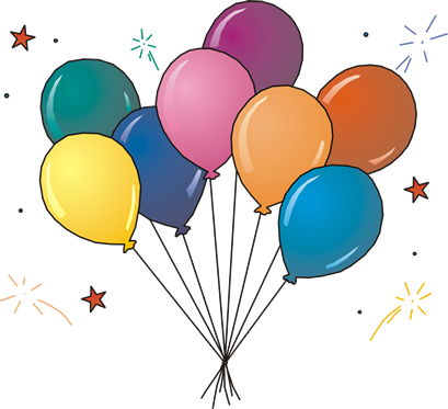 The Birthday Child And Their Guests Enjoy All The Fun - 2018 Happy New Year Clipart (409x373)