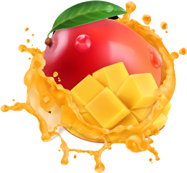 Mango Sorbet - Mango Splash (400x400)