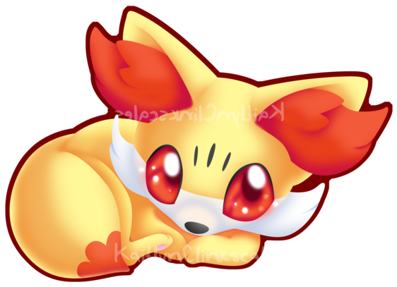 Anime - Chibi Pokemon Fennekin (600x600)