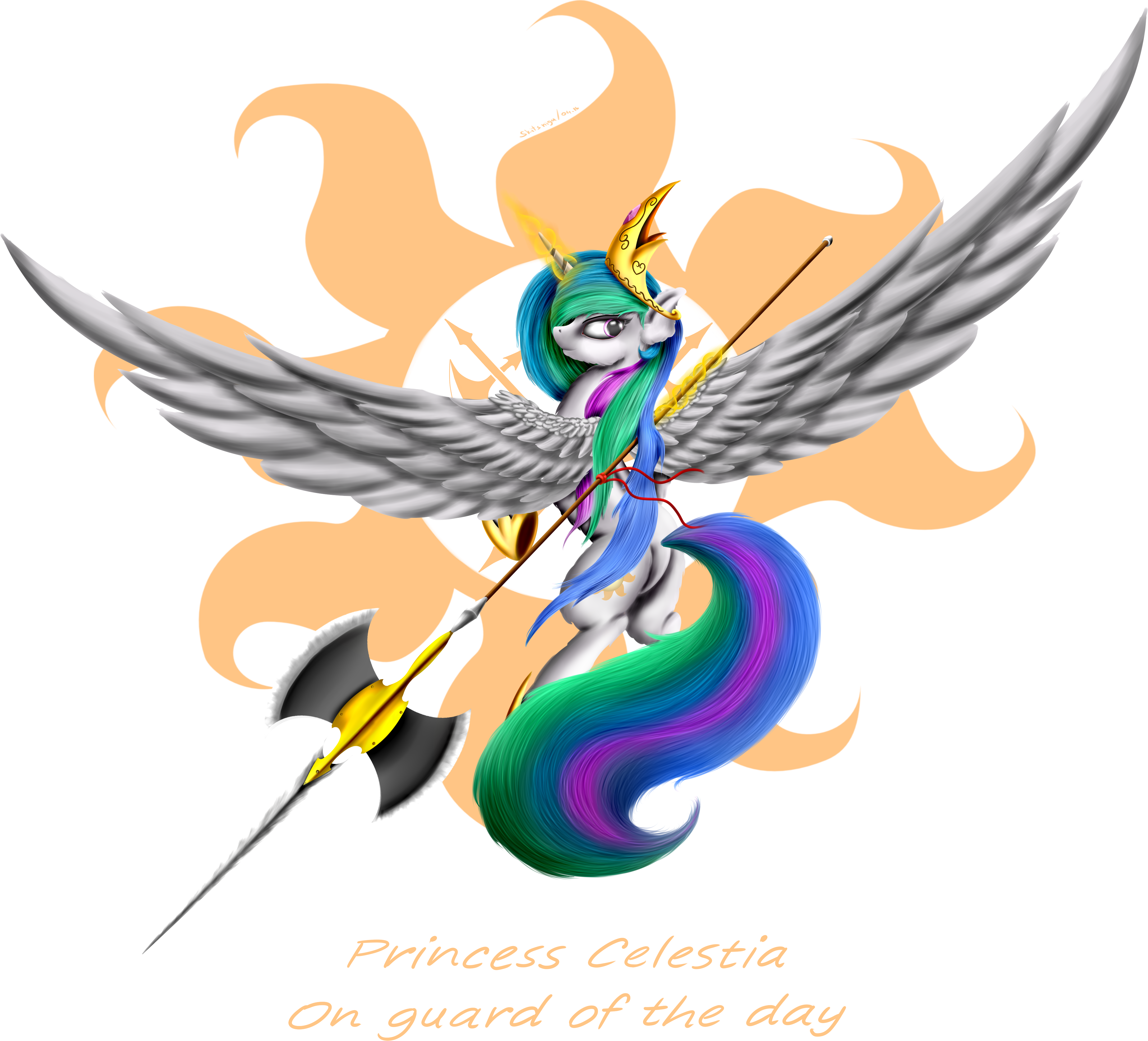 On Guard Of The Day By Skitsniga - Illustration (5000x5000)