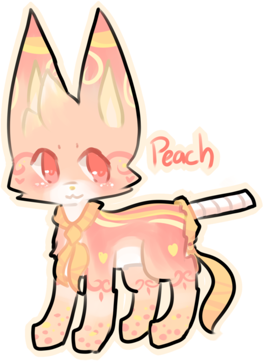 Bubble Tea Dogs Ota Peach By Kuro The Art - Cartoon (937x852)