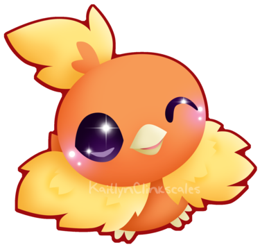 Torchic V2 By Clinkorz - Pokemon Cute Torchic (400x400)