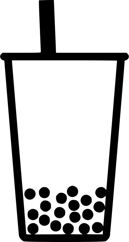 Bubble Tea Comments - Bubble Tea Design Png (522x980)