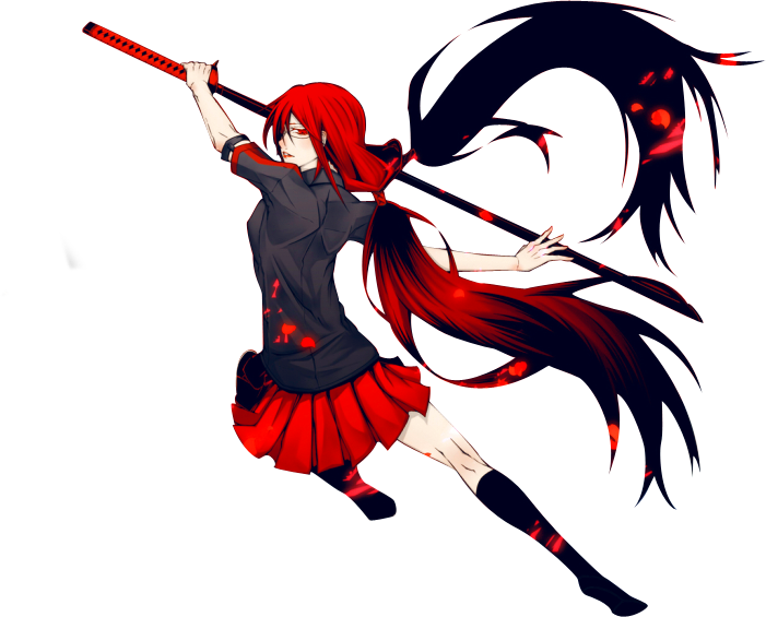 Blood-c Png By Bloomsama - Blood-c (701x565)