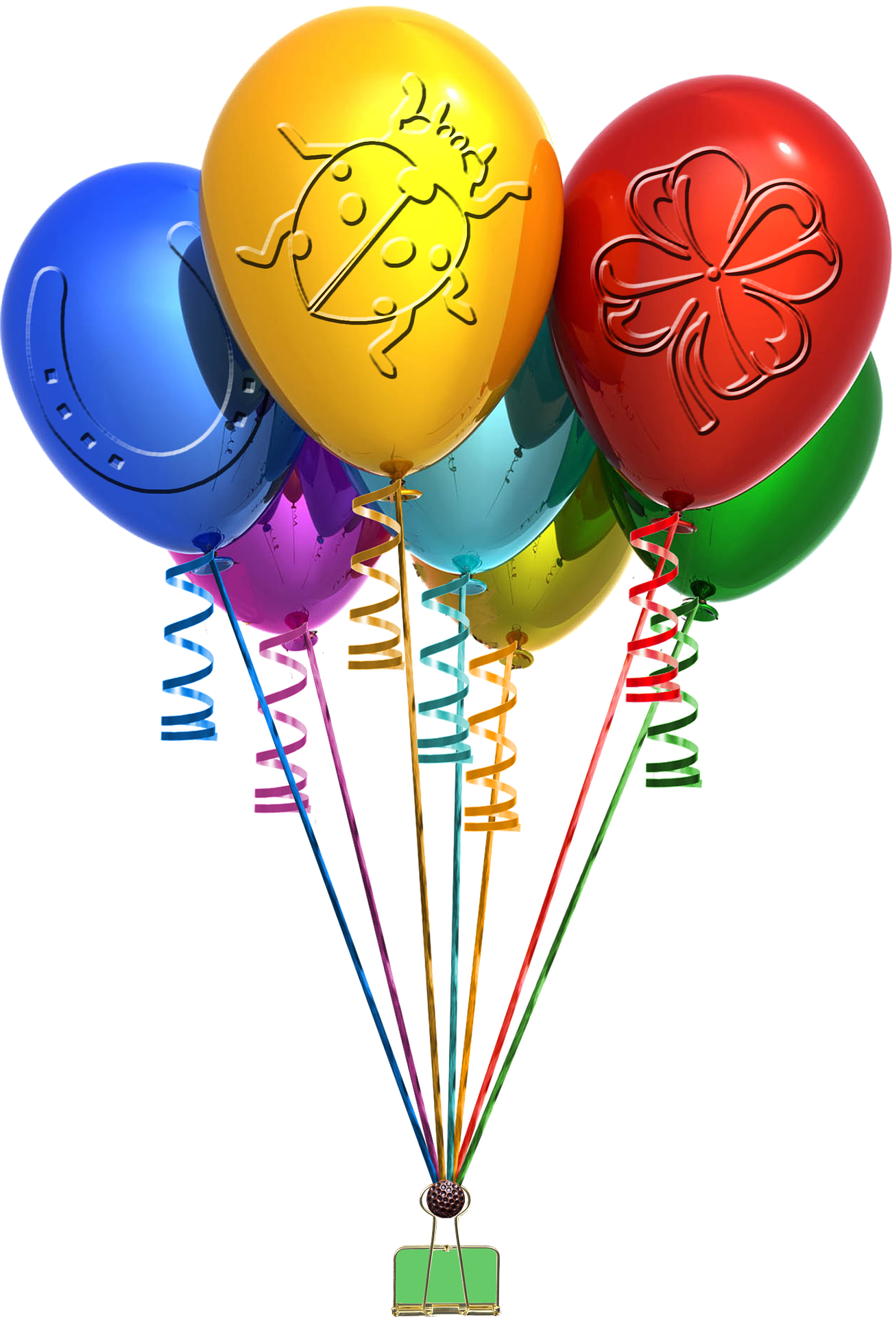 Cute Balloon Cliparts 24, - Balon Png (1301x1920)