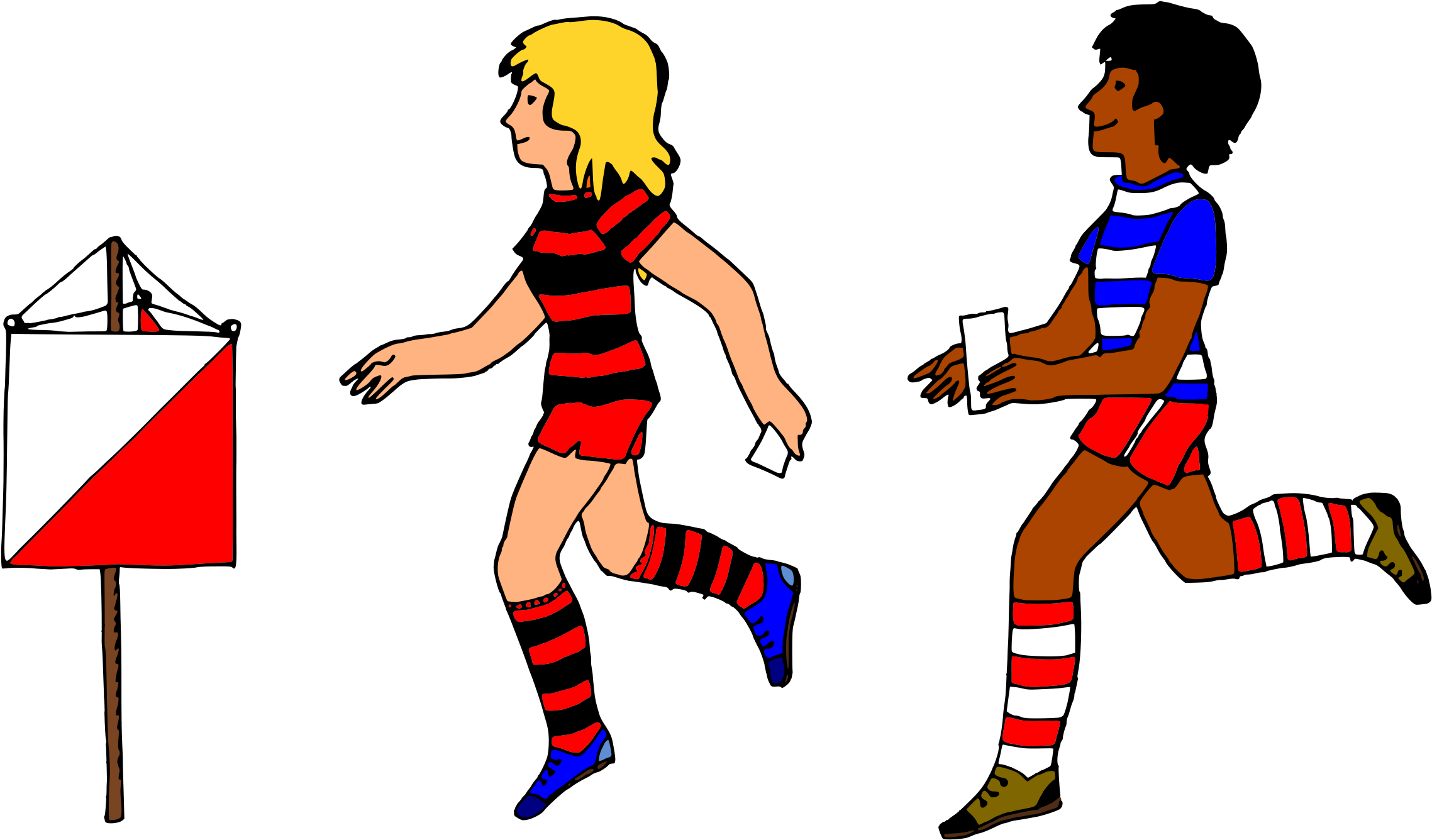 Big Image - Orienteering Vector (2400x1407)