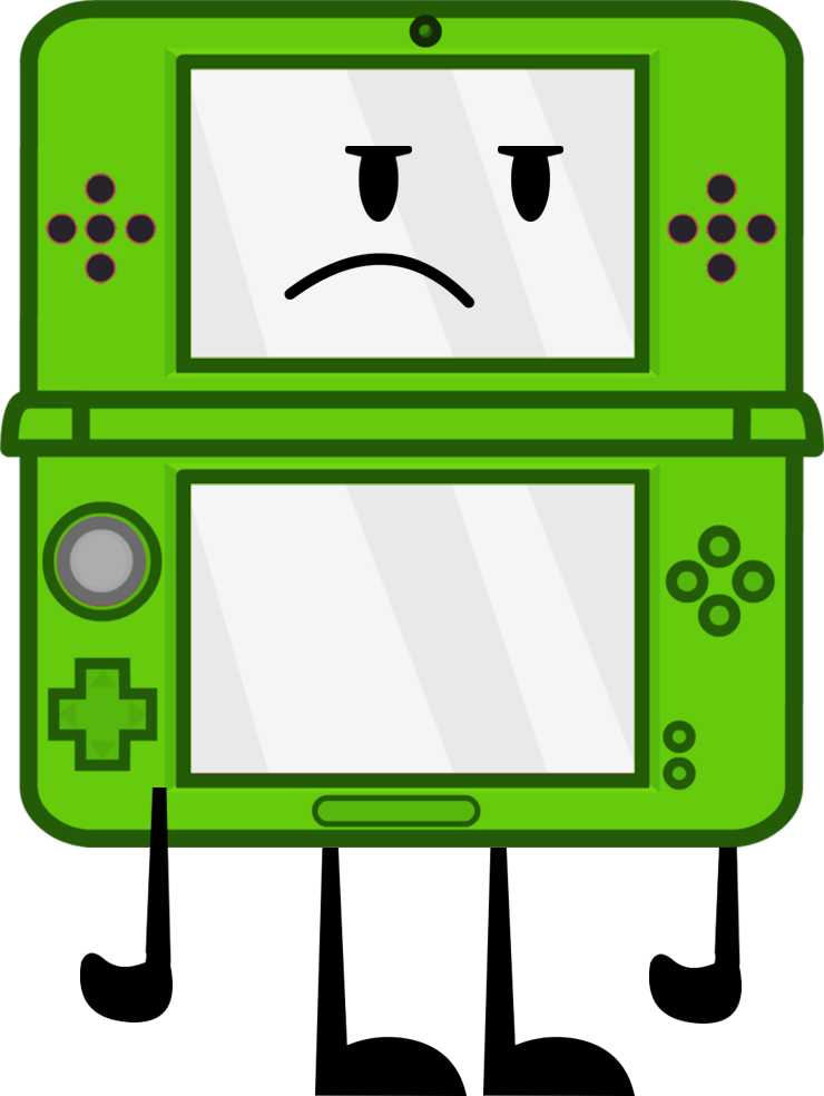 Nintendo 3ds Pose - Nintendo 3ds (740x984)