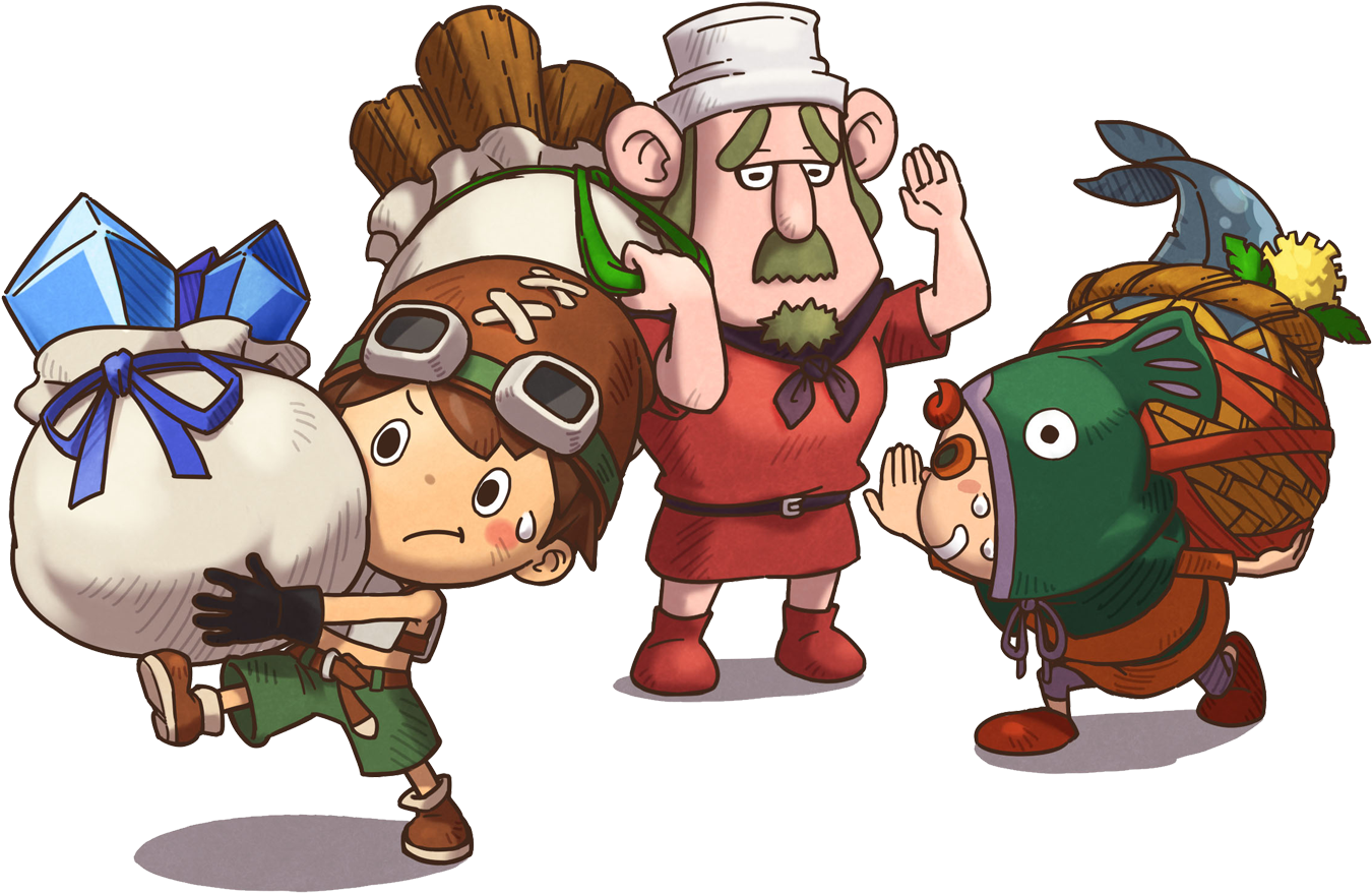 Fantasy Life Nintendo 3ds Exclusive Transparent Character - Fantasy Life Bounty (1500x975)