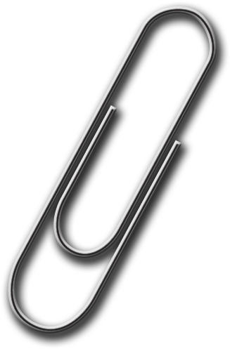 Paper Clip By Iamjazmine-chan - Gancho De Oficina Png (512x512)