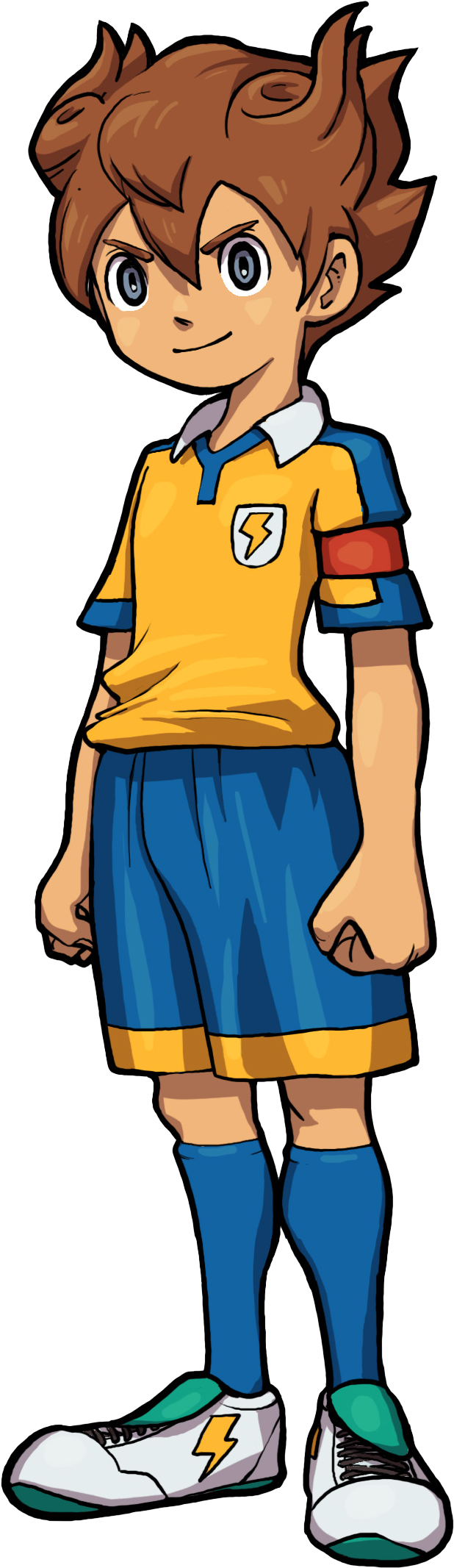 Inazuma Eleven Go Chrono Stones Thunderflash Wildfire - Inazuma Eleven Trueno (988x2284)