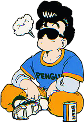 Mobpunk - Anime Smoking Transparent (500x513)