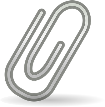 Paperclip, Gehechtheid, Clippy, Kantoor - Attached Clipart (366x340)