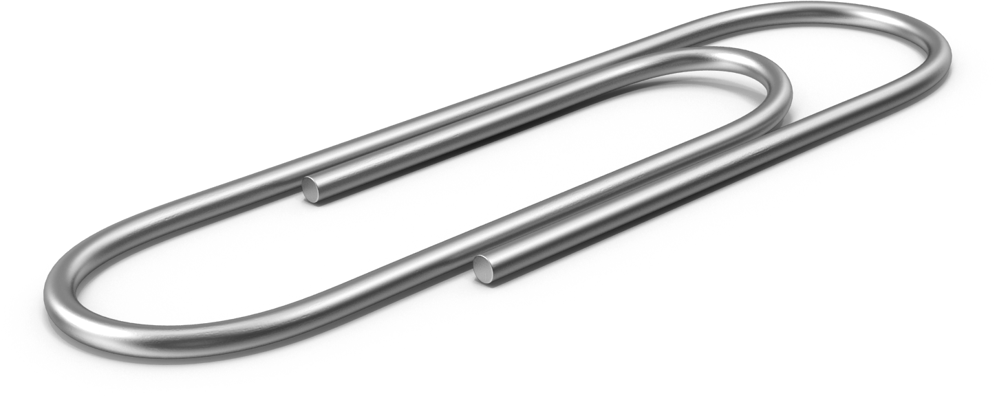 Paper Clip Safety Pin - Safety Pin (2048x2048)