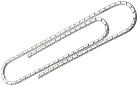 Metal Paper Clip - Paper Clip (550x390)