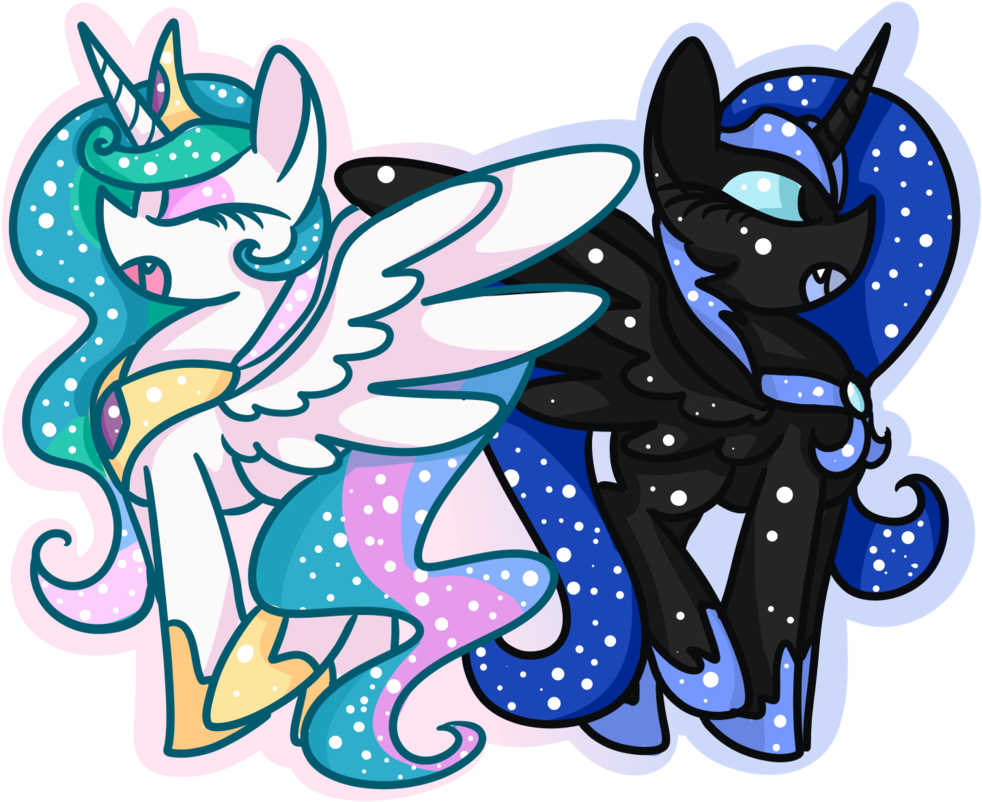 Moon Of My Life, My Sun And Stars By Sugaropolis - Cartoon (1024x819)