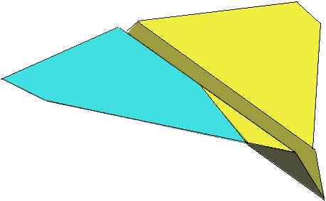 Simple Paper Airplane - Make Paper Airplanes Clipper (640x480)