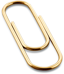 14k Gold Paper Clip - Carabiner (350x500)