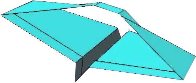 Saturn Paper Airplane - Paper Airplane Length Fold (685x307)