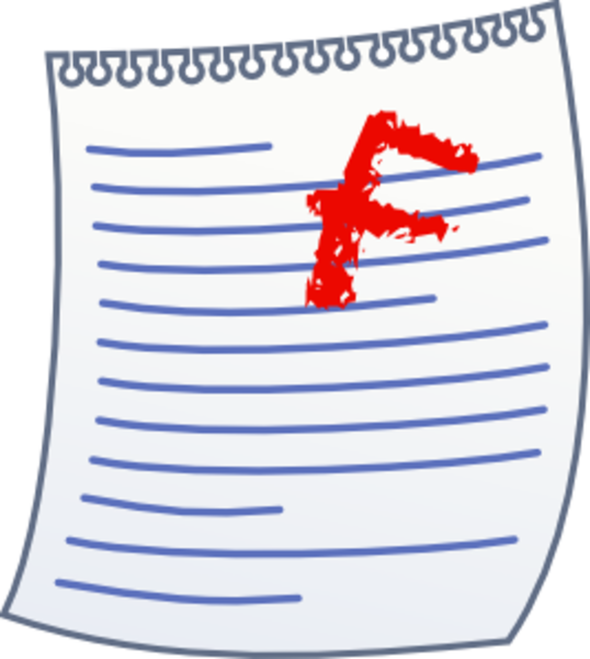 Paper - Writing Clipart (538x600)