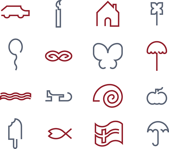 Thanks To The Pictograms, Bind Can Tell Stories With - Thanks To The Pictograms, Bind Can Tell Stories With (544x479)