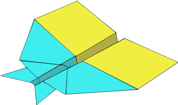 Standard Paper Airplane - Pelican Paper Airplane (604x356)